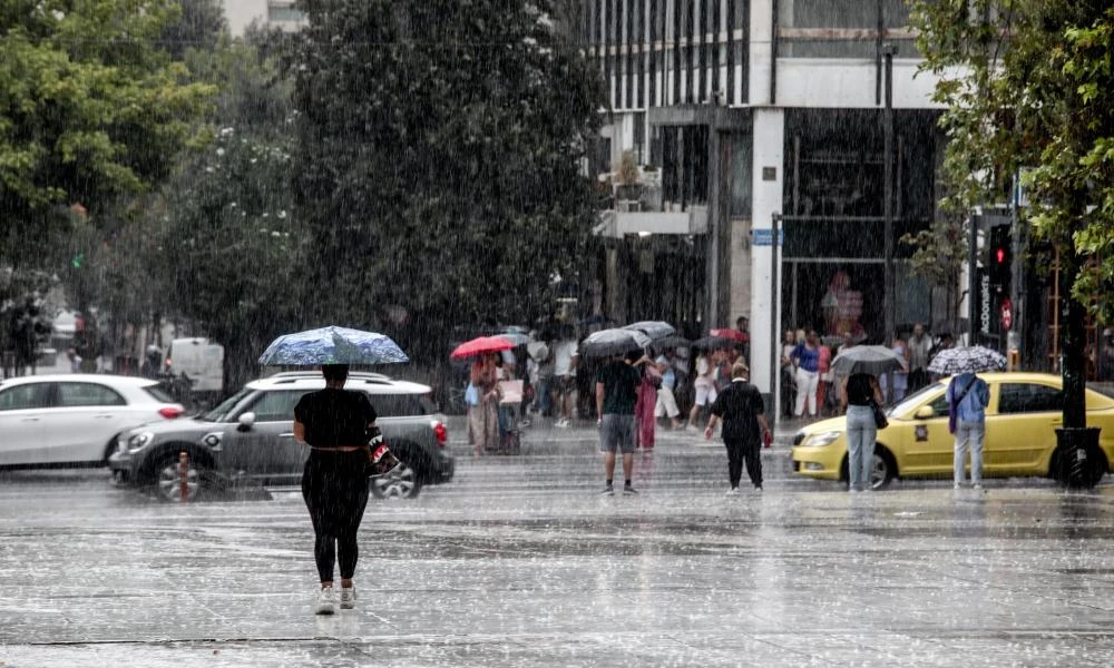 Βροχές, νοτιάδες και αφρικανική σκόνη – Η πρόγνωση για την Τετάρτη